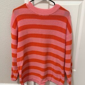 Woman’s Striped Sweater Lounge Set
